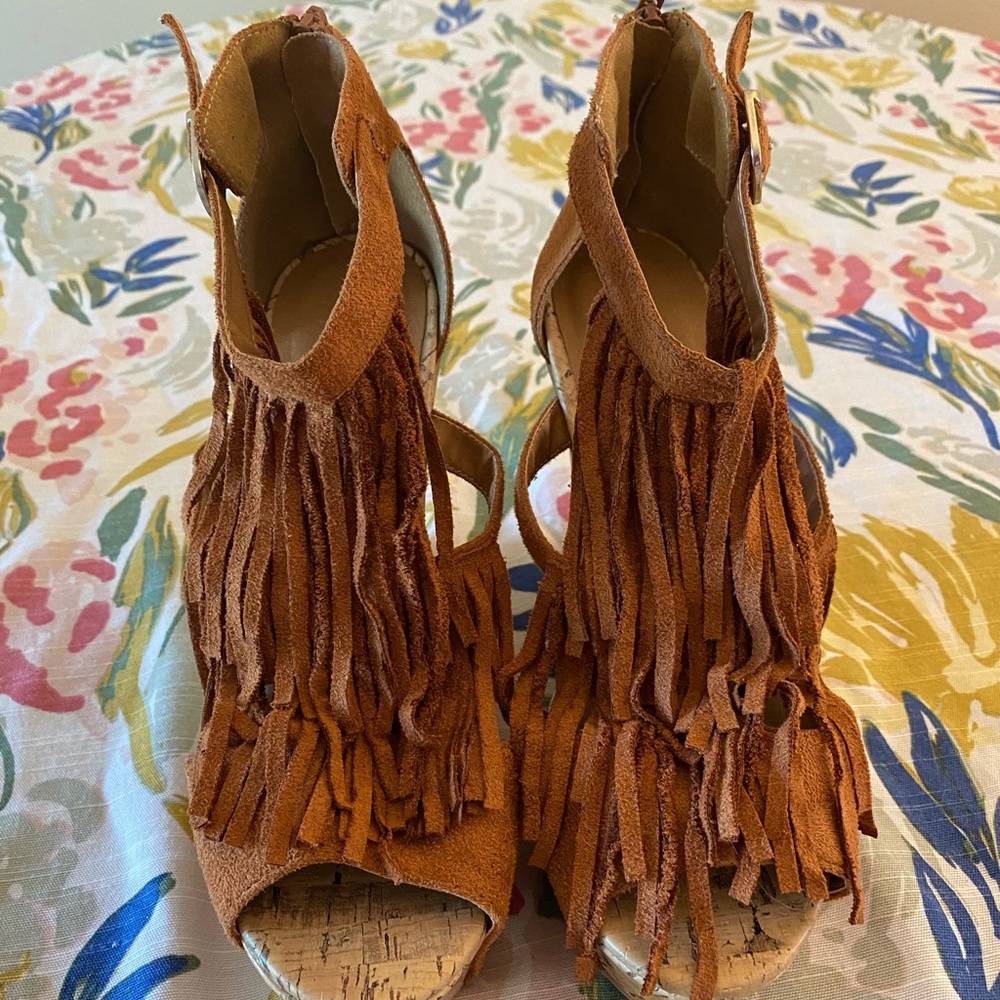 Women’s Fringe Wedges